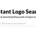 有名企業のロゴをSVG/PNG形式でダウンロードできるサイト「Instant Logo Search」