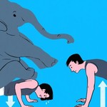 下向きの動きを繰り返す「ネガティブ・レップ」のトレーニングが強さをつくる