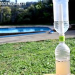 太陽光の熱を活用する簡易浄水器の作り方