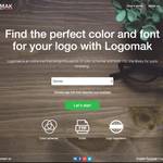 指定したジャンルに合ったロゴの色とフォントを提案してくれるサイト「Logomark」