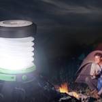 夏のキャンプに最適。たためるランタン「suaoki 3WAY高輝度LEDランタン」がスマート